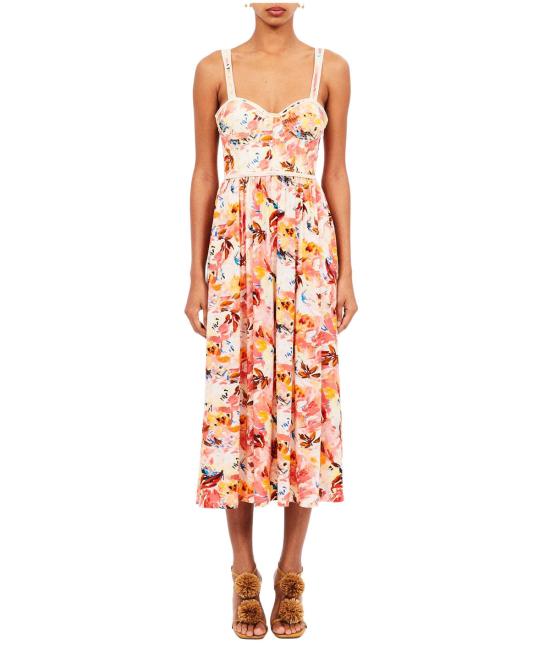  울라 존슨 롱 원피스 엘리자 드레스 스냅드래곤