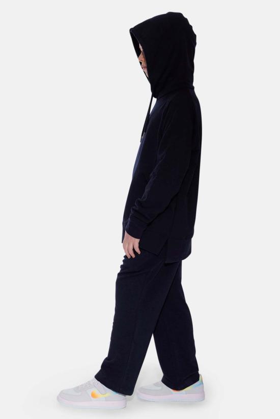  [키즈] 블루&크림 트레이닝/조거 팬츠 키즈  뉴웨이브 스웨트 블랙 - BLUE&CREAM