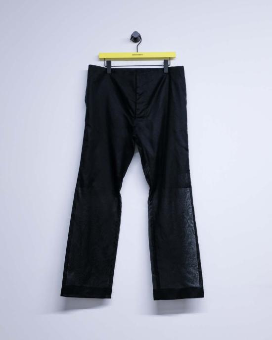  가브리엘라 콜 가먼츠 스트레이트 팬츠 Gabriela Coll Garments No.205 테일러드 팬츠 블랙 - GABRIELA COLL GARMENTS
