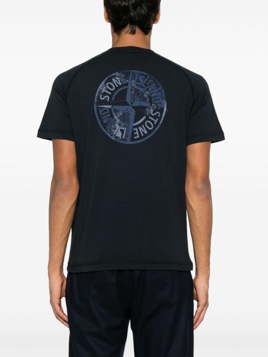 25SS 스톤 아일랜드 반팔 티셔츠 K1S152100020S0080V0020 NAVY DOM - STONE ISLAND