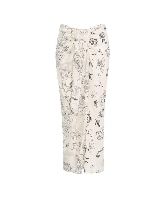 25SS ME369 롱 스커트 L60359 639 WHITE