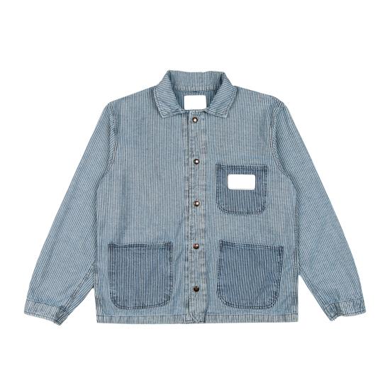  서티파이드 데님 자켓 CRFM241PRJK001ST VINTAGE STRIPE DOM