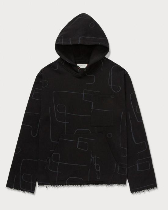  오너 더 기프트 후드 티셔츠 HTGM241PRSW020BK BLACK DOM