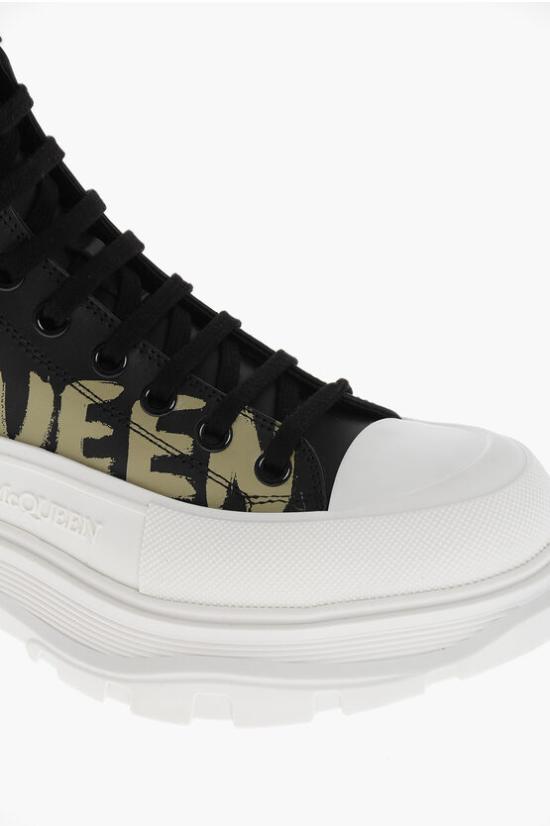  알렉산더 맥퀸 부츠 777960 WIAT6 1680 Black - ALEXANDER MCQUEEN