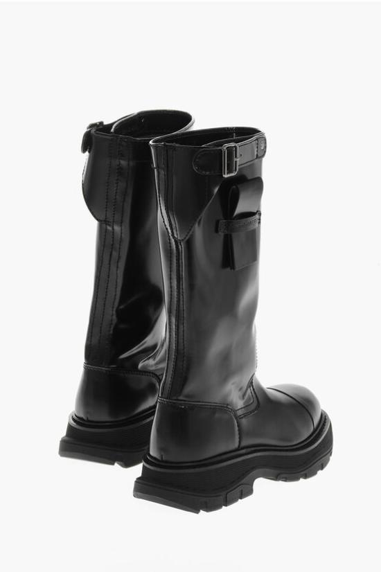  알렉산더 맥퀸 부츠 782443 WIF52 1000 Black - ALEXANDER MCQUEEN