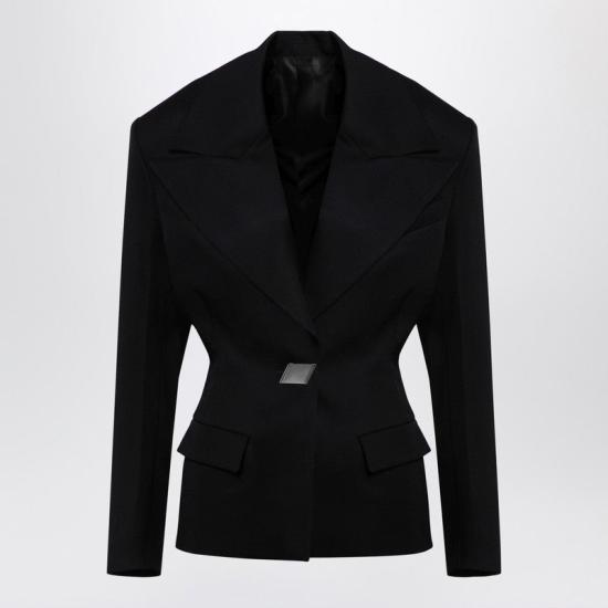  디 아티코 자켓 247WCG63W046 XH ATTIC 100 102 black