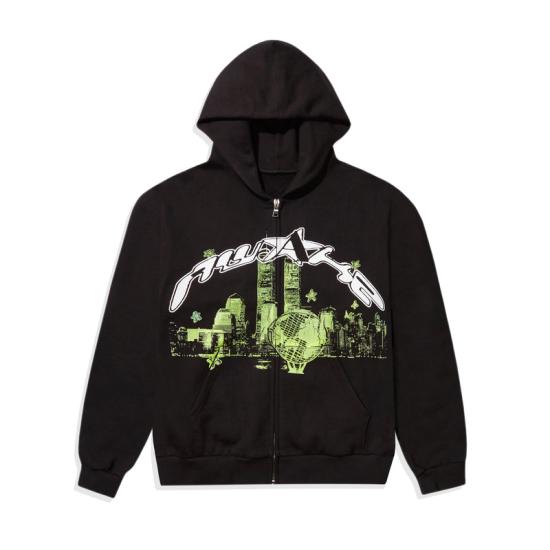  어웨이크 NY 후드 티셔츠 AWKU242PRHD013BK BLACK DOM