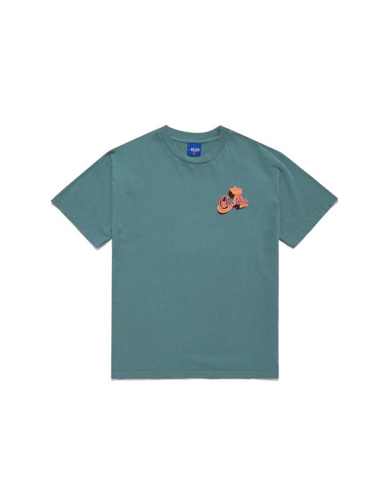  어웨이크 NY 반팔 티셔츠 AWKU242PRTS008BL BLUE DOM