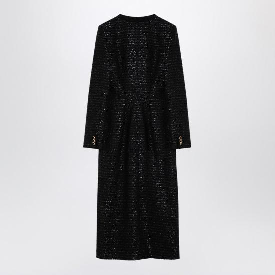 24FW 알레산드라리치 롱 원피스 FABX3809F4364 XH ALESS 0900 102 black - ALESSANDRA RICH