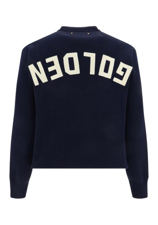 25SS 골든구스 스웨터 GMP00841P000662 50486 BLUE - GOLDEN GOOSE