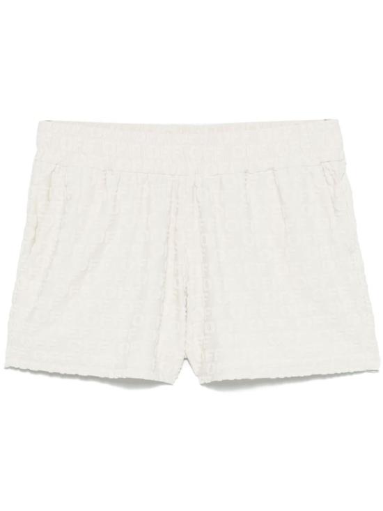 25SS 오프화이트 숏팬츠 OWCB05FS25JER0010100 WHITE