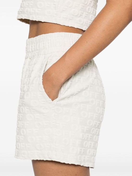 25SS 오프화이트 숏팬츠 OWCB05FS25JER0010100 WHITE - OFF WHITE