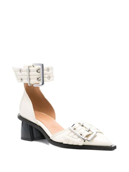 25SS 가니 힐/펌프스 S2902 135 WHITE - GANNI