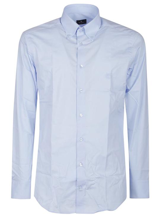 25FW 에트로 긴팔 셔츠 MRIB0006 AV607 BLUE