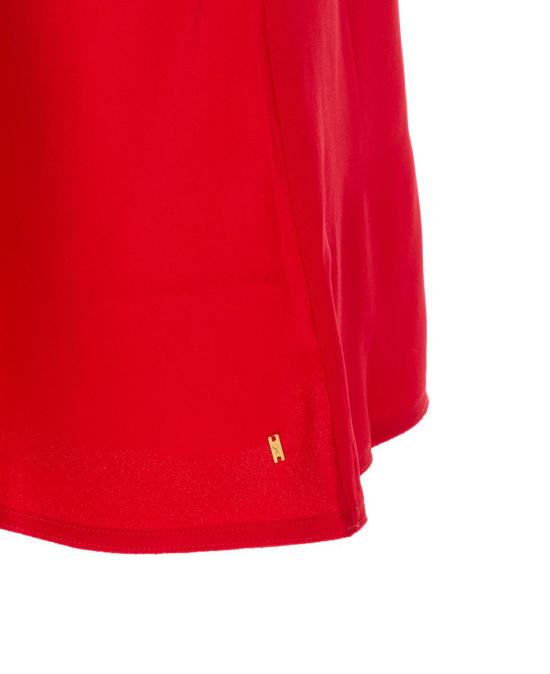 25SS 아미 롱 스커트 FSK266AC0014632 RED - AMI