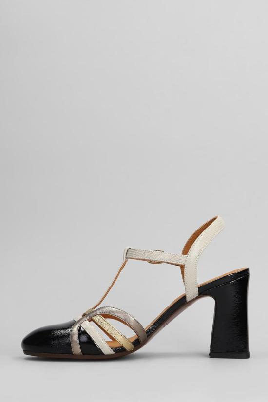 25SS 치에 미하라 힐/펌프스 414547 MENDY46 Black - CHIE MIHARA