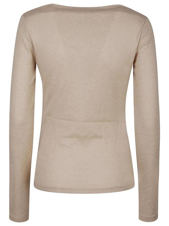 25SS 막스마라 긴팔 티셔츠 2511941078600 BROWN - MAX MARA