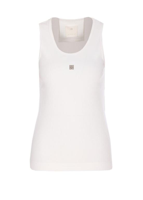 25SS 지방시 민소매 티셔츠 BW70CH30ZL100 WHITE