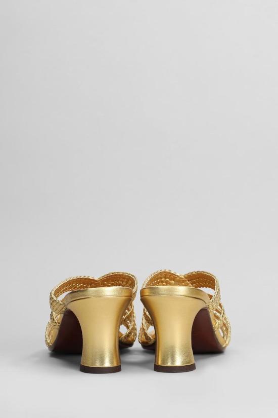 25SS 치에 미하라 뮬/슬리퍼 414494 NALYA GOLD - CHIE MIHARA