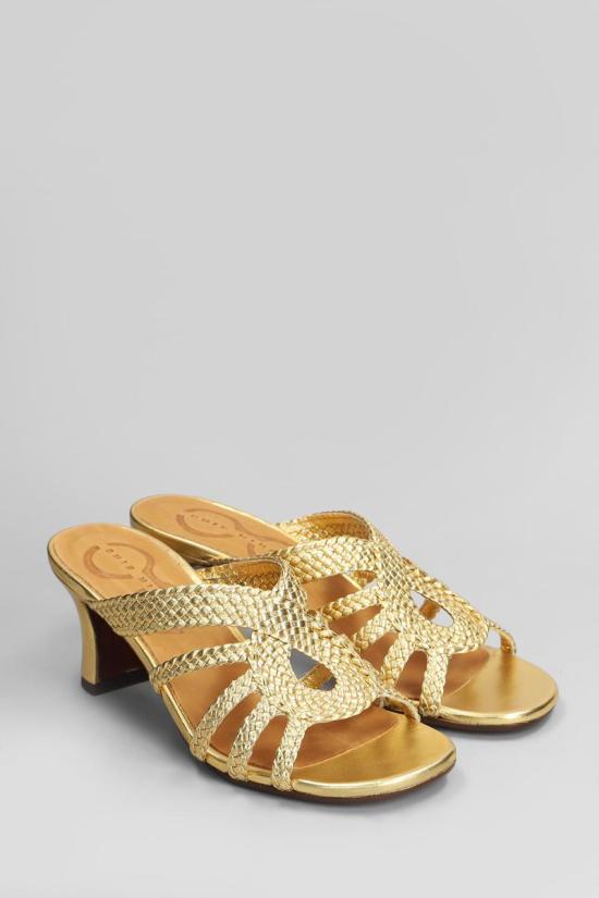 25SS 치에 미하라 뮬/슬리퍼 414494 NALYA GOLD - CHIE MIHARA