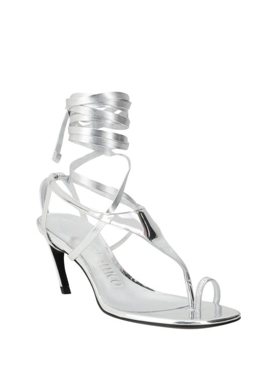 25SS 디 아티코 샌들 250WSH00865EEE105AA 002 SILVER - THE ATTICO