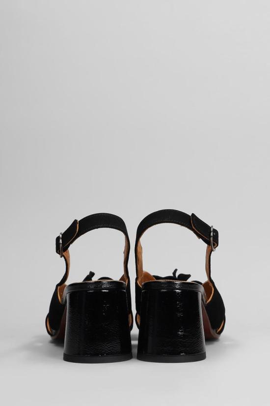 25SS 치에 미하라 샌들 414497 RUTINA46 Black - CHIE MIHARA