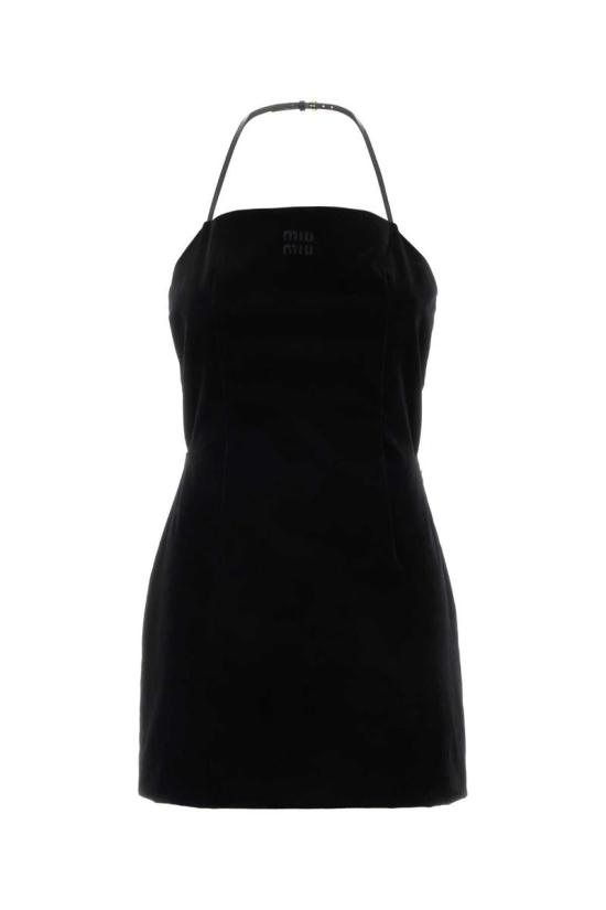 25SS 미우미우 숏 원피스 MF5615SOOOW34 F0002 Black