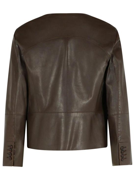 25SS 불리 가죽 자켓 BE25 6503N422 BROWN - BULLY