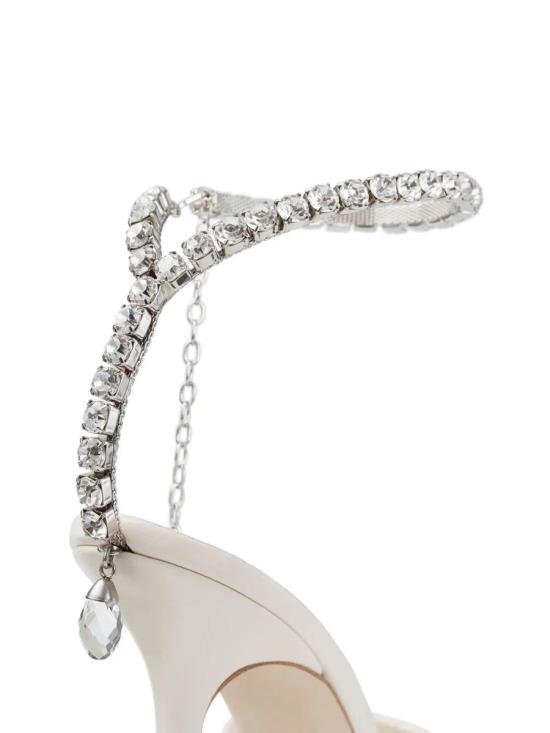 25SS 지미추 힐/펌프스 92972 SAEDA100JGQ 91642 WHITE - JIMMY CHOO