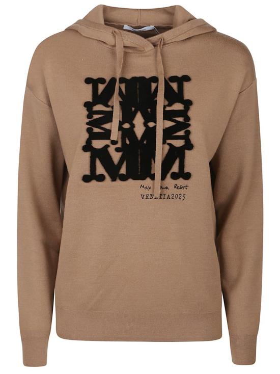 25SS 막스마라 후드 티셔츠 2511361071600 BROWN