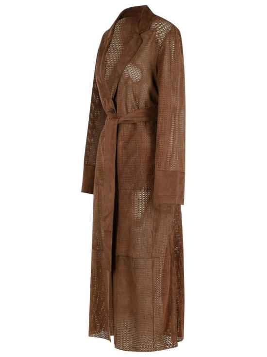 25SS 불리 가죽 자켓 BE25 7928 PERF SUEGS360 BROWN - BULLY