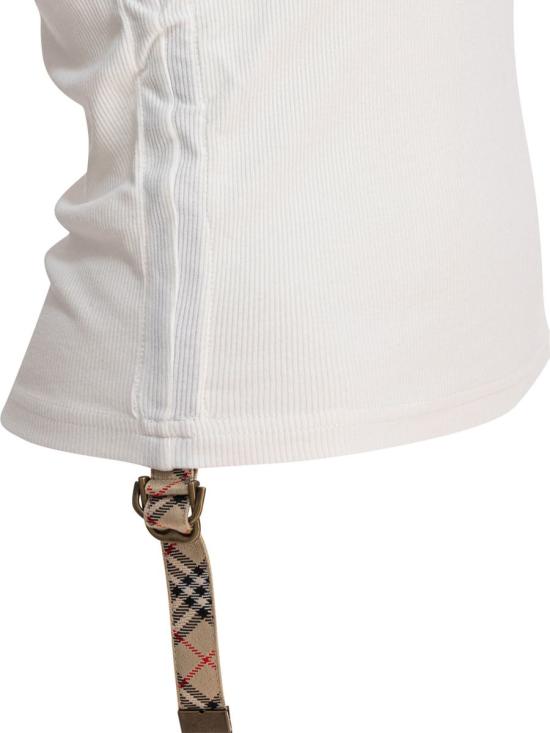 25SS 버버리 민소매 티셔츠 8109197 WHITE - BURBERRY