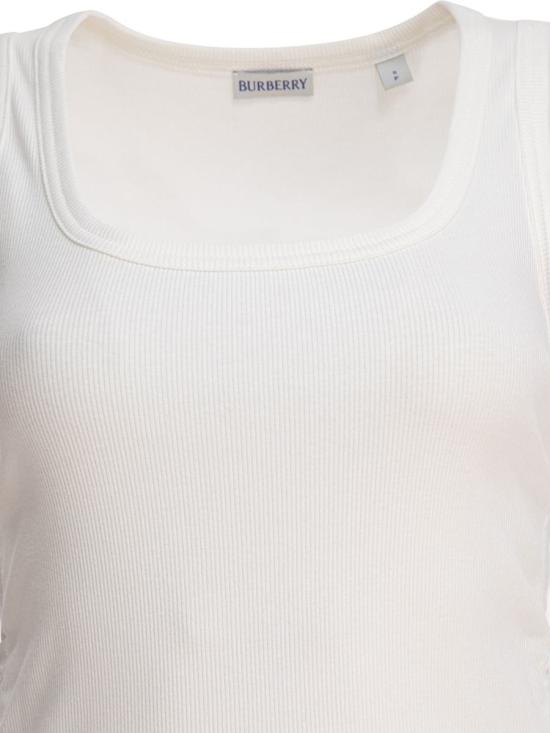 25SS 버버리 민소매 티셔츠 8109197 WHITE - BURBERRY