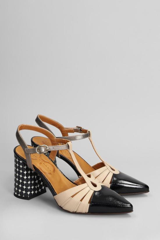 25SS 치에 미하라 힐/펌프스 414485 LOYE Black - CHIE MIHARA