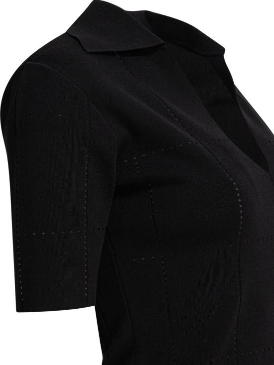 25SS 막스마라 숏 원피스 2511321019600OLIVI004 Black - MAX MARA