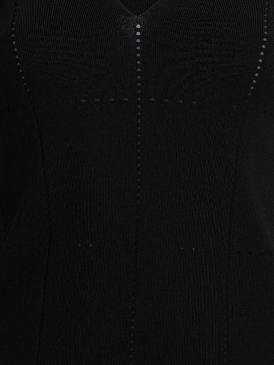 25SS 막스마라 숏 원피스 2511321019600OLIVI004 Black - MAX MARA