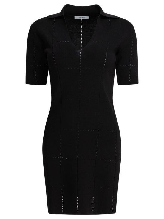 25SS 막스마라 숏 원피스 2511321019600OLIVI004 Black