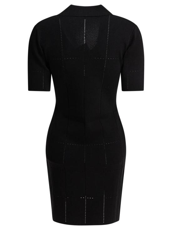 25SS 막스마라 숏 원피스 2511321019600OLIVI004 Black - MAX MARA