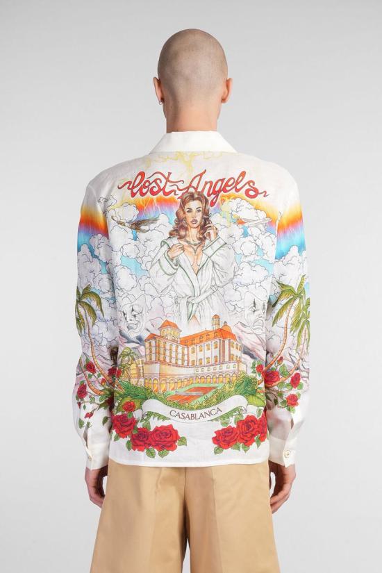 25SS 카사블랑카 긴팔 셔츠 415659 U MS25 SH 006 MULTICOLOR - CASABLANCA