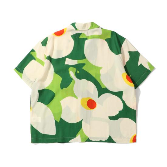  어웨이크 NY 반팔 셔츠 AWKM241PRSH001GN GREEN DOM - AWAKE NY