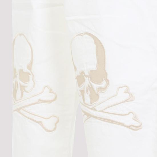 25SS 마스터마인드 스트레이트 팬츠 MW25S14PA005 002 WHITE - MASTERMIND