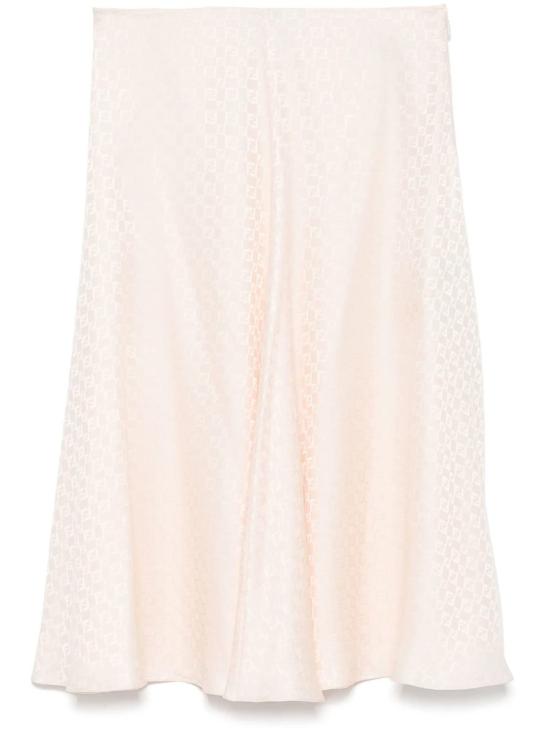  펜디 미디 스커트 FQ7655 AUQG F1RX0 PEACH SORBET Multicolor