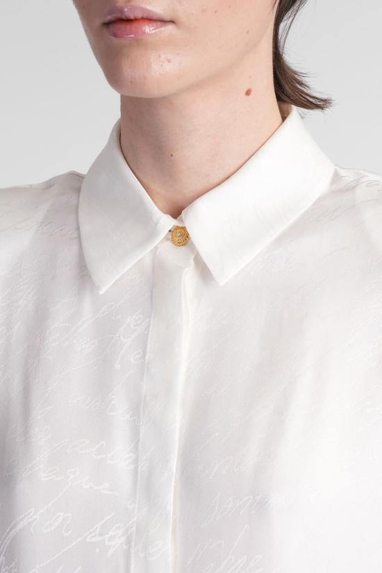 25SS 발망 블라우스 414849 EF1HS051VH30 WHITE - BALMAIN