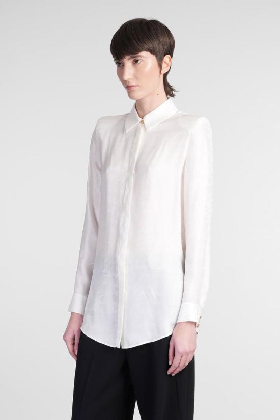 25SS 발망 블라우스 414849 EF1HS051VH30 WHITE - BALMAIN