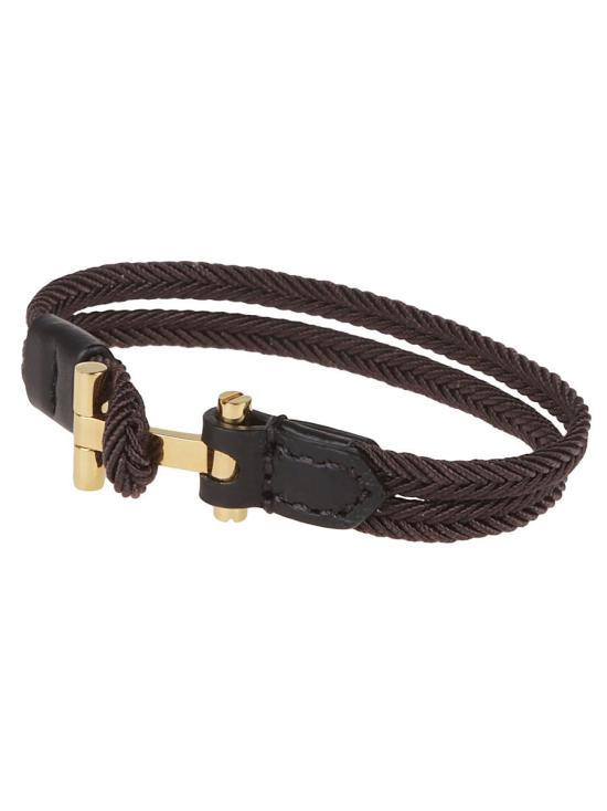 25SS 톰포드 브레이슬릿 JM100 TLE001G Black