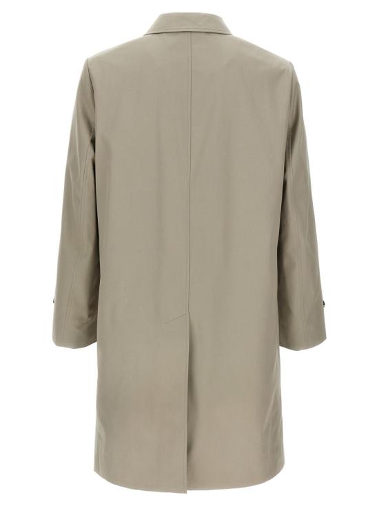 25SS 버버리 싱글 브레스티드 트렌치 코트  8104735HERON GRAY - BURBERRY