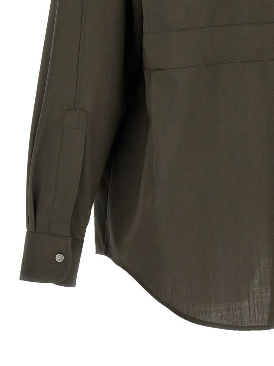  펜디 긴팔 셔츠 FW1319ASCHF03NT GREEN - FENDI