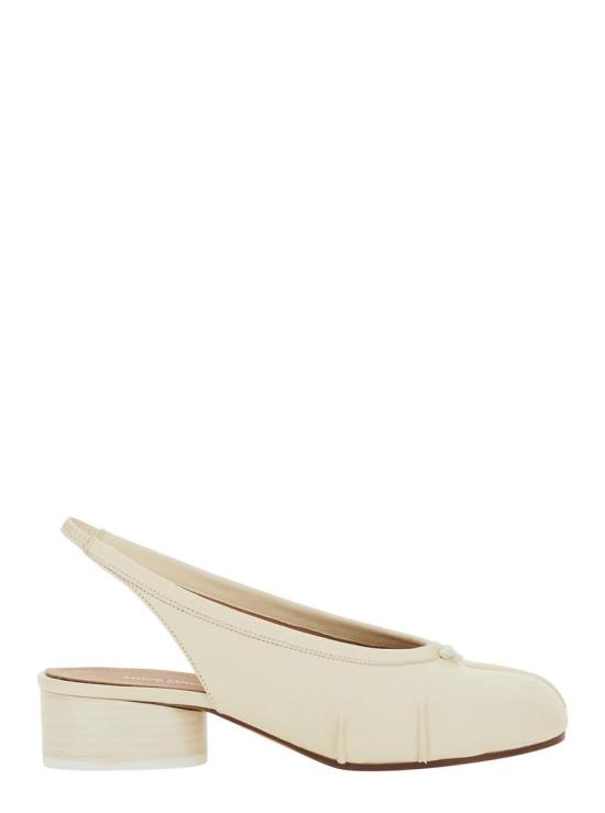 25SS 마르지엘라 힐/펌프스 S58WZ0141P6378T1003 WHITE