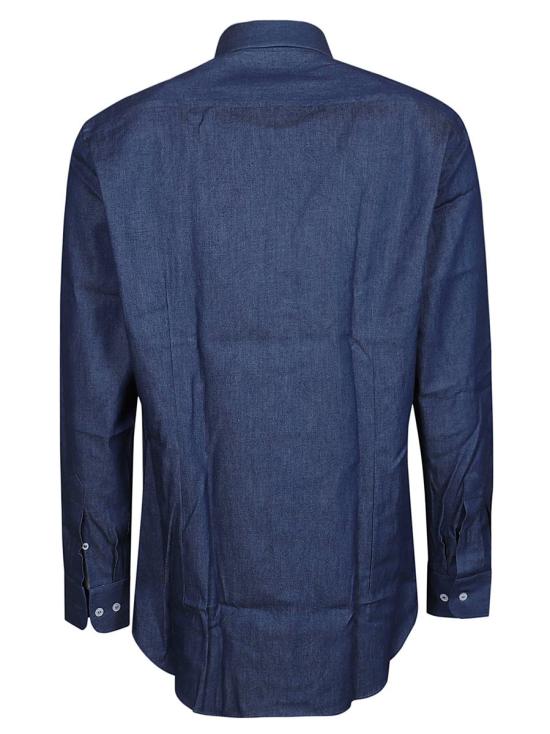 24FW 에트로 데님 셔츠 MRIB0004 99SA531 BLUE - ETRO