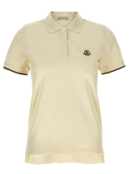 25SS 몽클레어 폴로 티셔츠 K10938A0000184720034 White